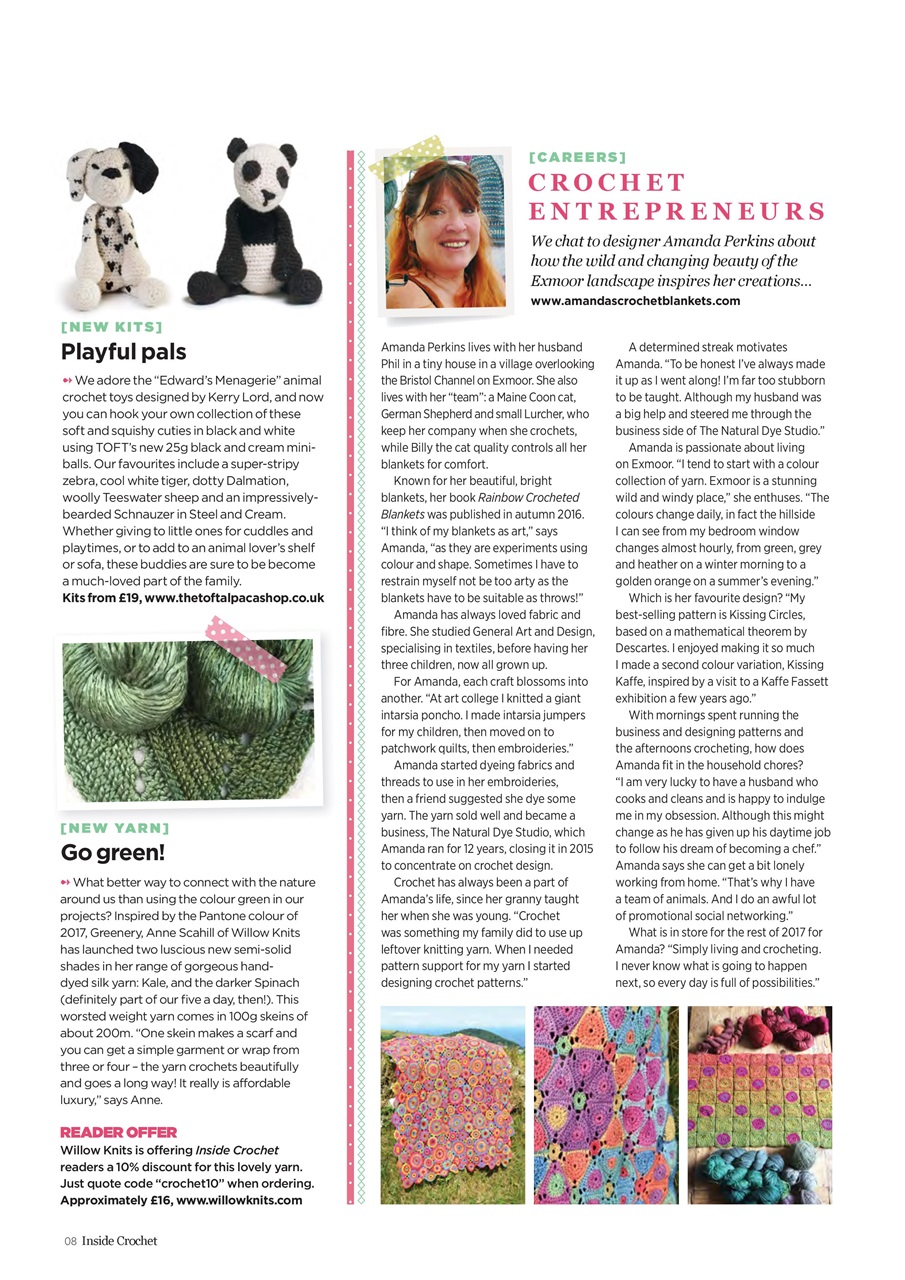 Inside Crochet Preview Pages
