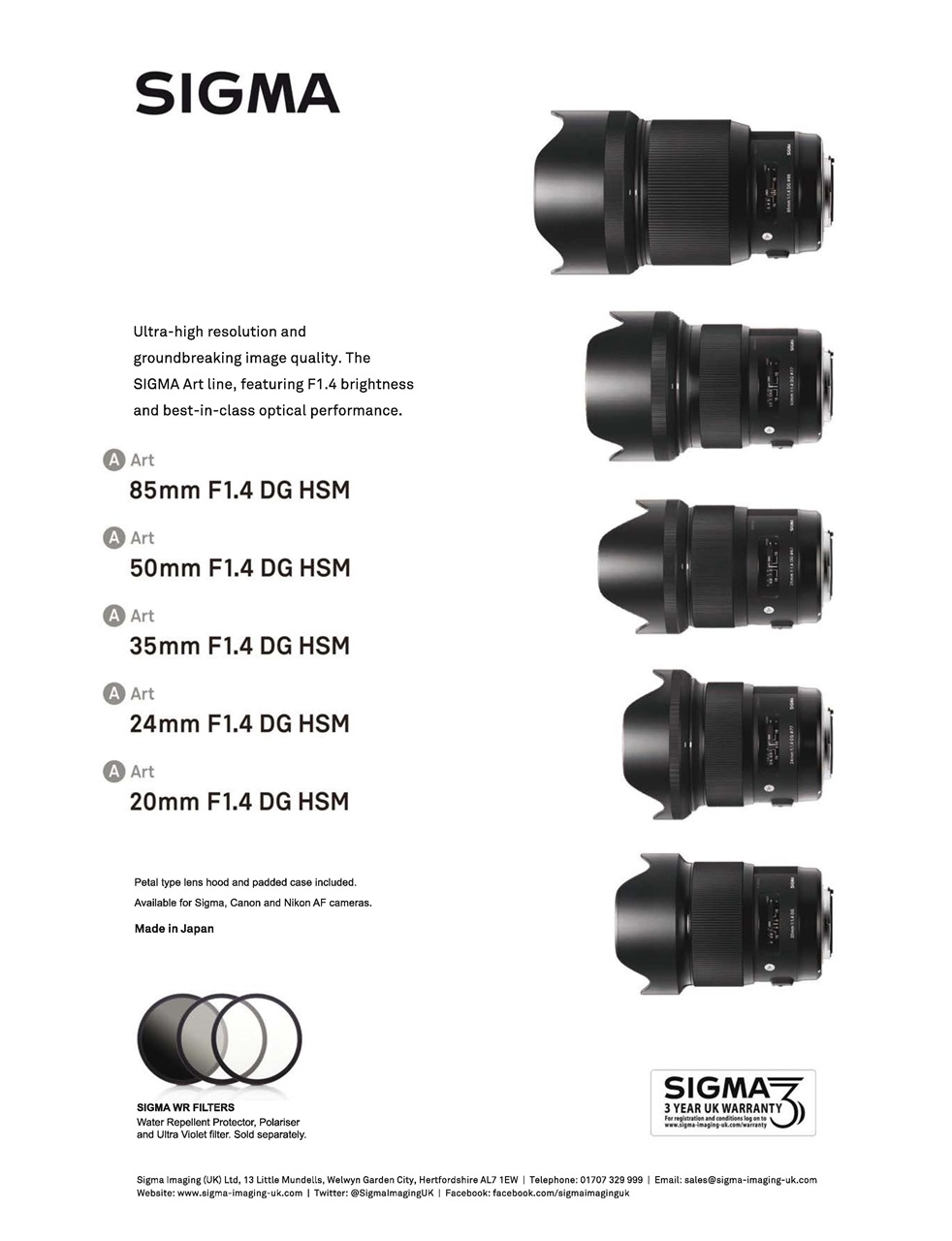 Black+White Photography Preview Pages