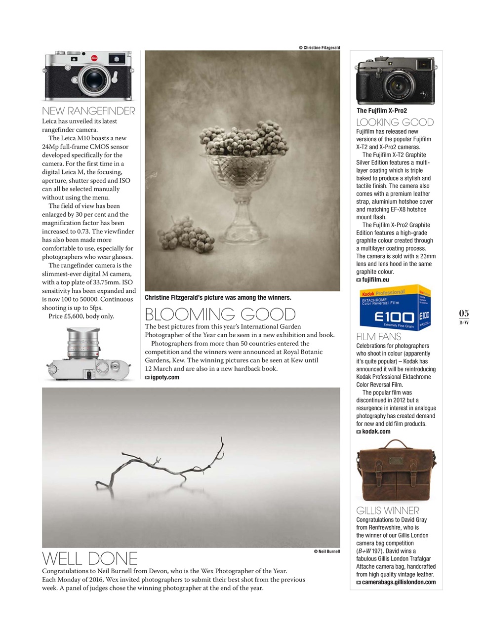 Black+White Photography Preview Pages