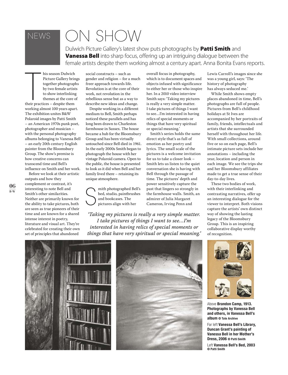 Black+White Photography Preview Pages