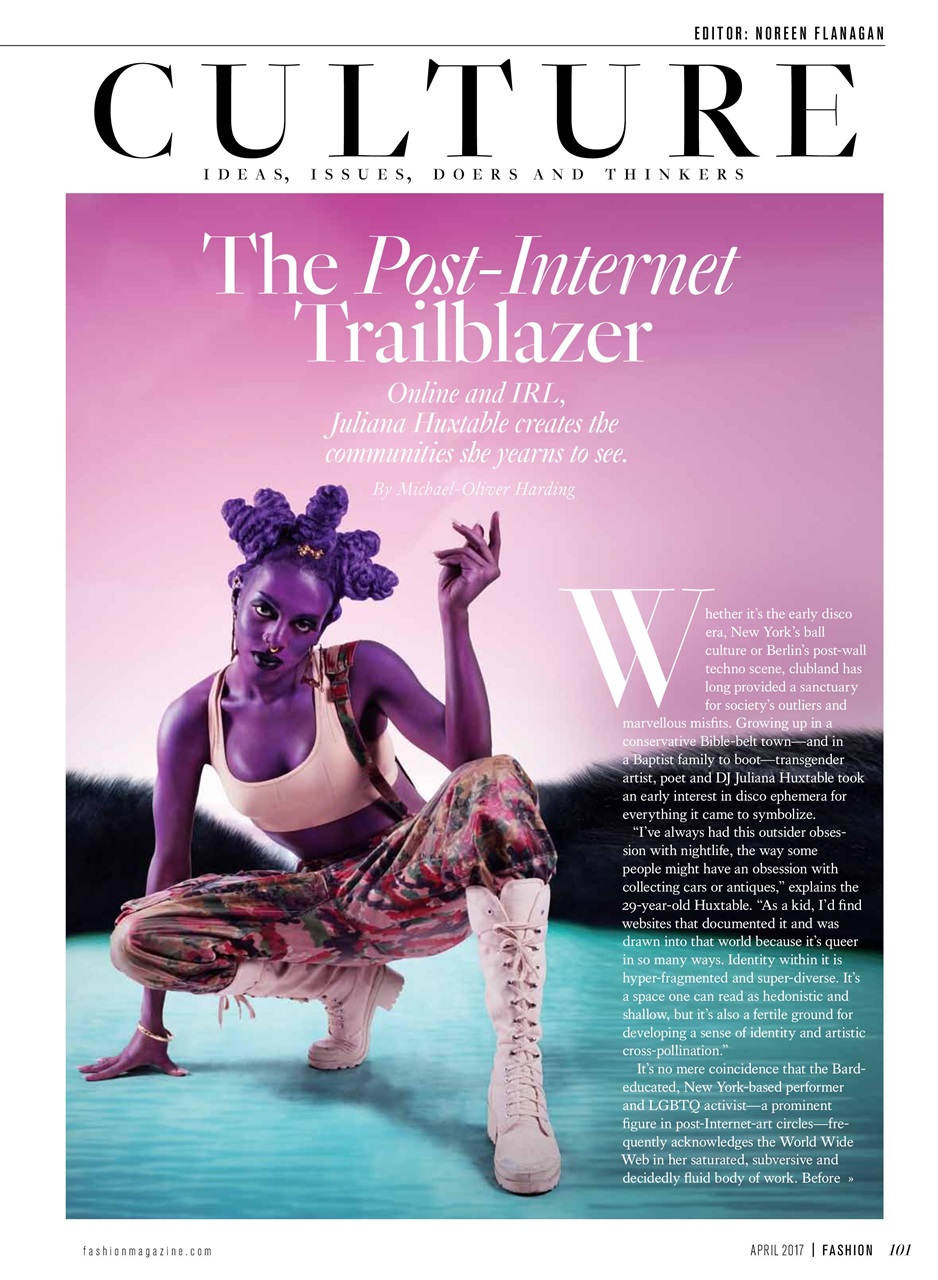 Fashion Magazine Preview Pages