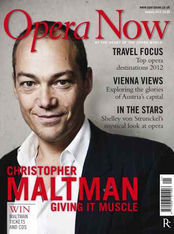 Opera Now issue January 2012