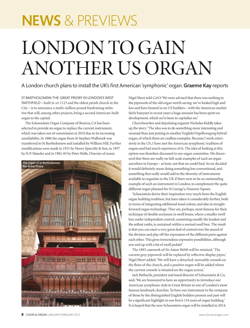 Choir & Organ Preview Pages