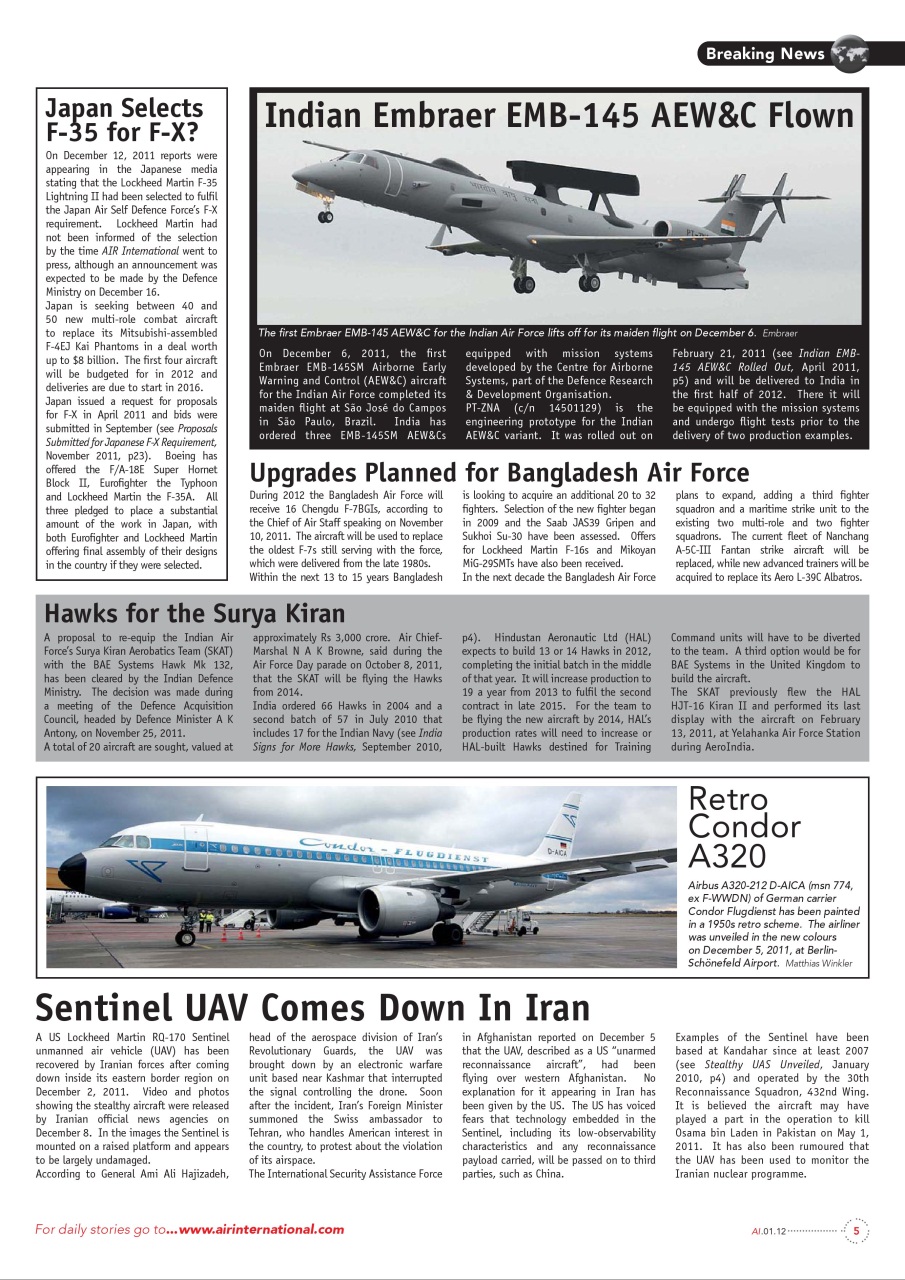 AIR International Preview Pages