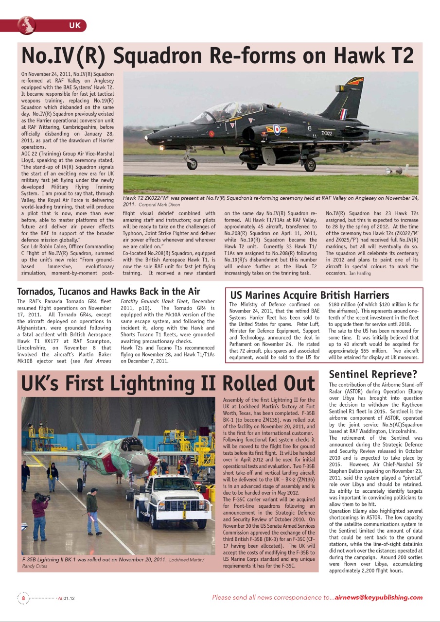 AIR International Preview Pages