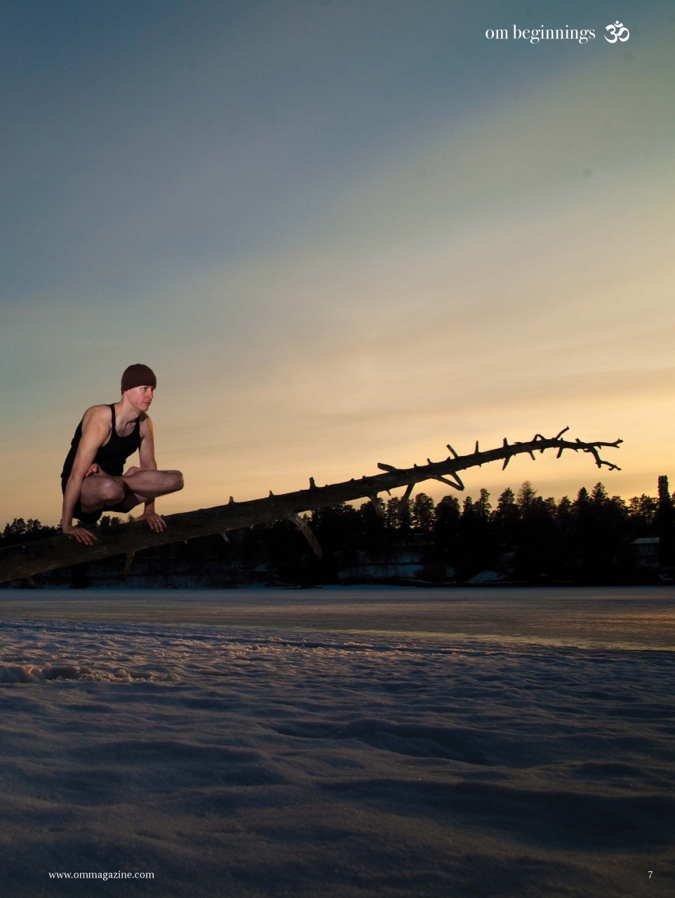 OM Yoga Magazine Preview Pages