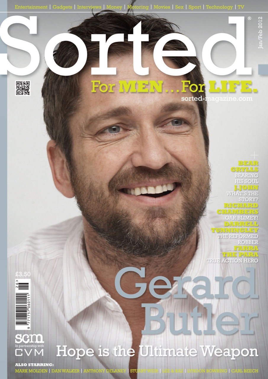 Sorted Magazine – The men's mag with morals Preview Pages