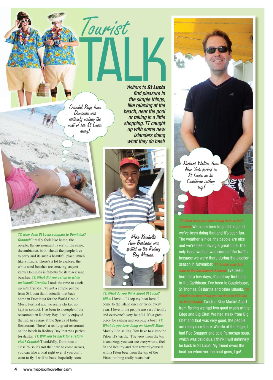 Tropical Traveller Preview Pages