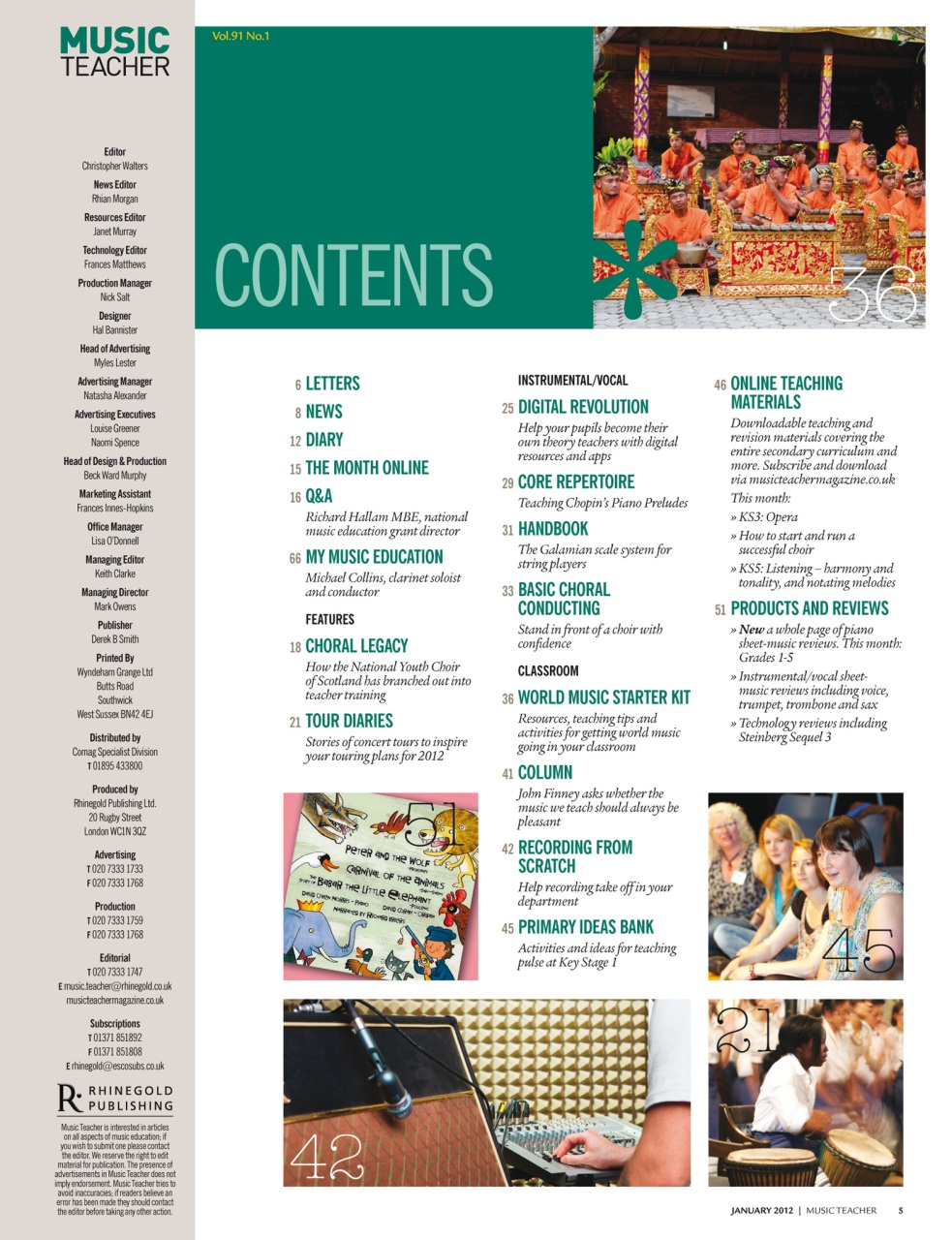 Music Teacher Preview Pages