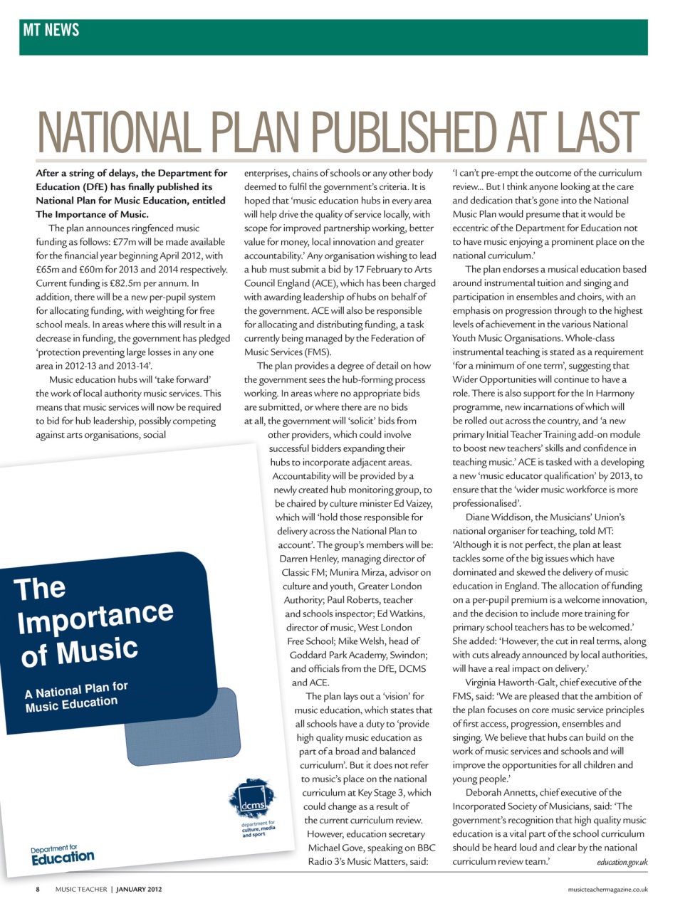 Music Teacher Preview Pages