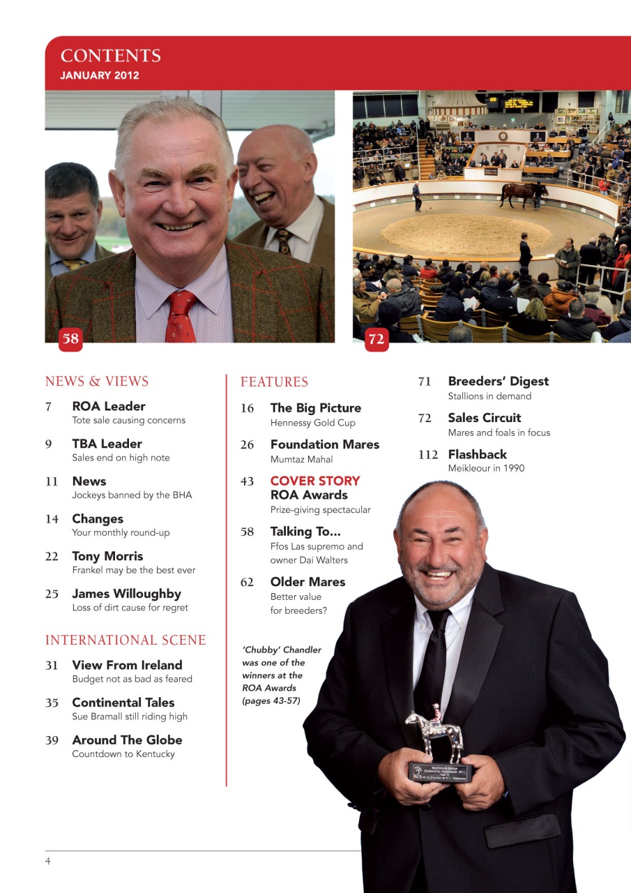 The Owner Breeder Preview Pages