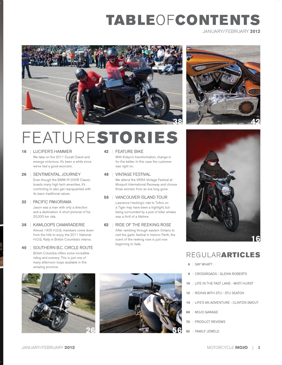 Motorcycle Mojo Preview Pages