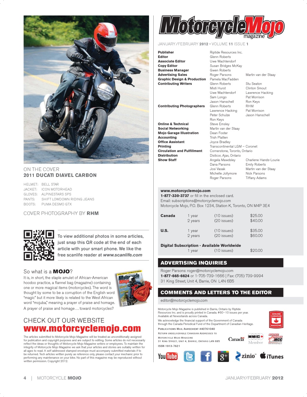 Motorcycle Mojo Preview Pages
