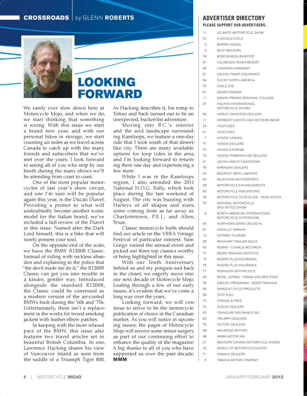 Motorcycle Mojo Preview Pages