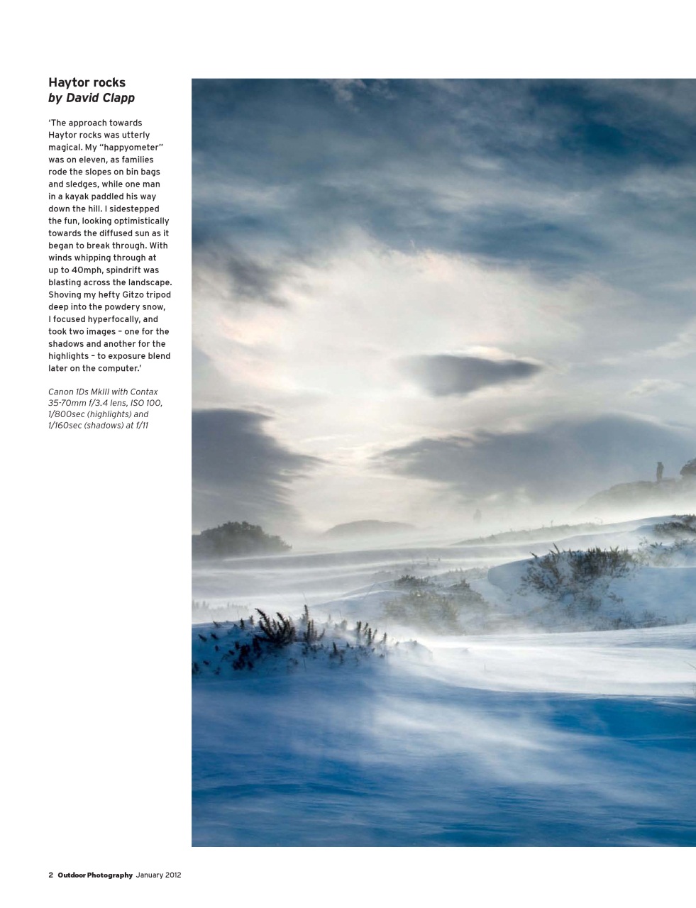 Outdoor Photography Preview Pages