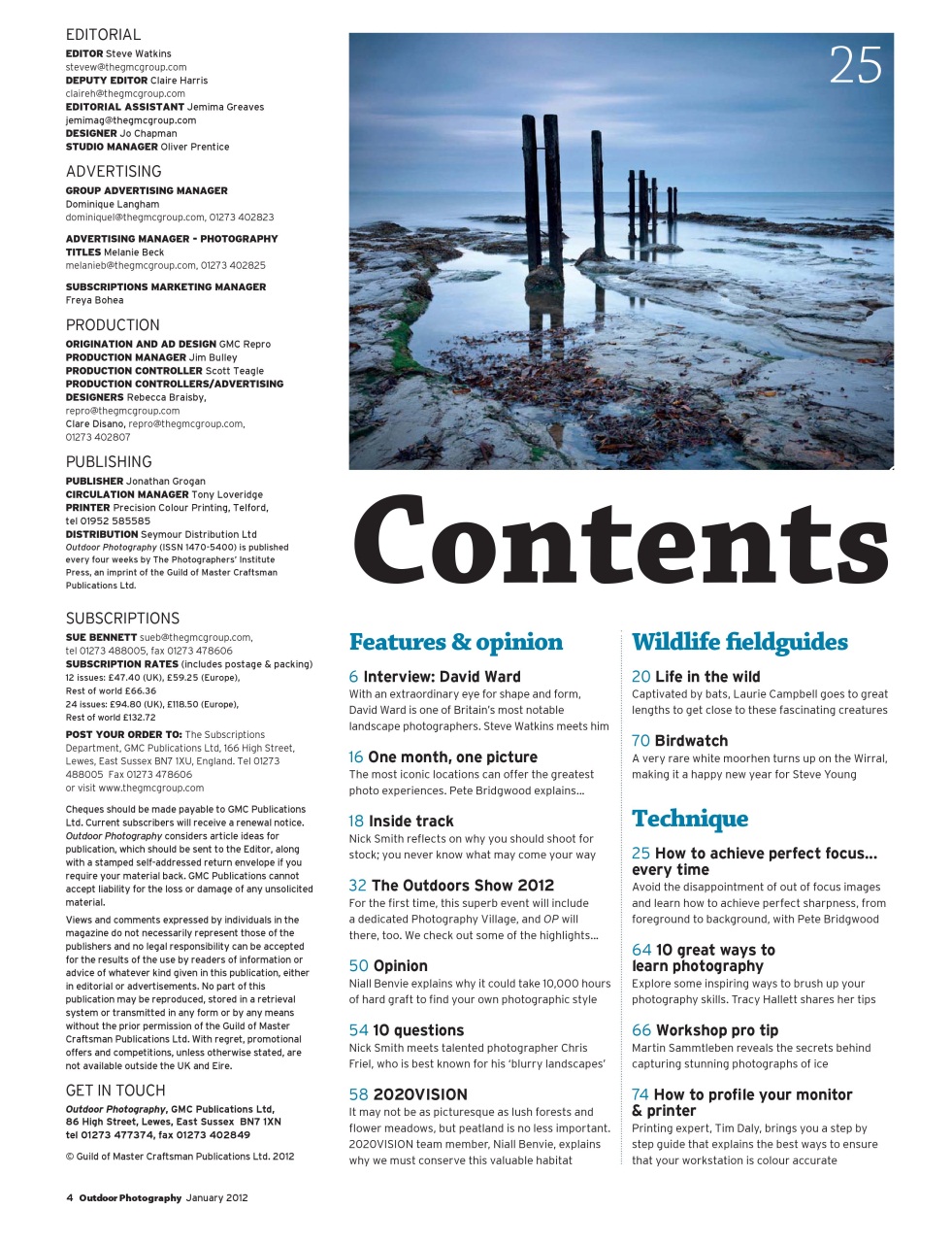 Outdoor Photography Preview Pages