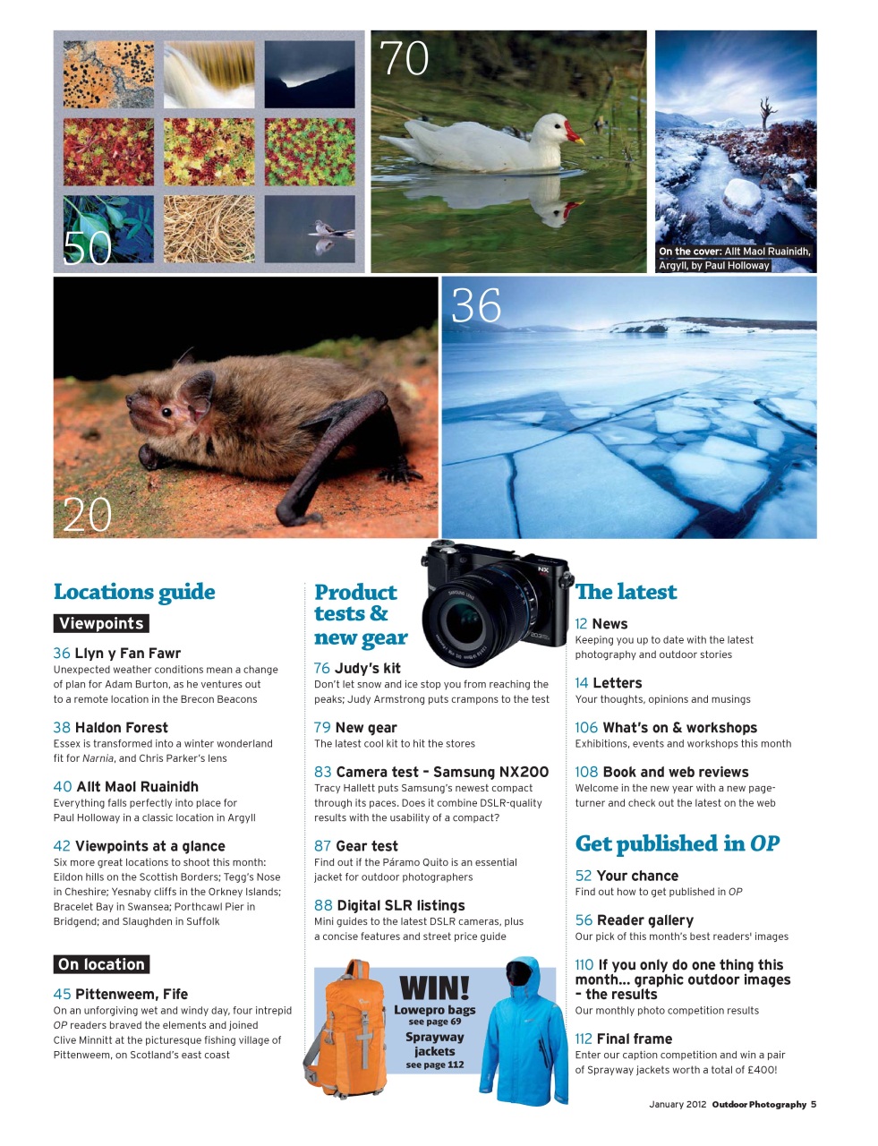 Outdoor Photography Preview Pages