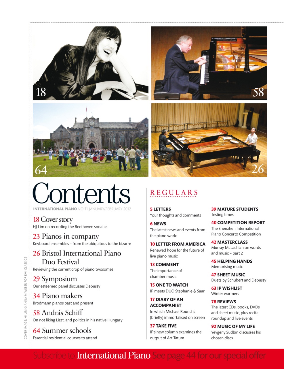 International Piano Preview Pages