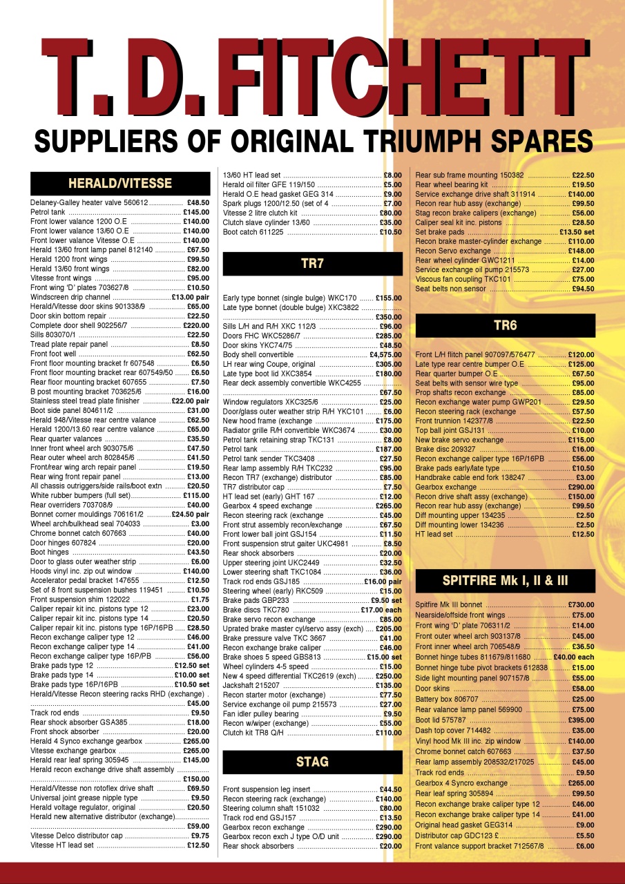 Triumph World Preview Pages