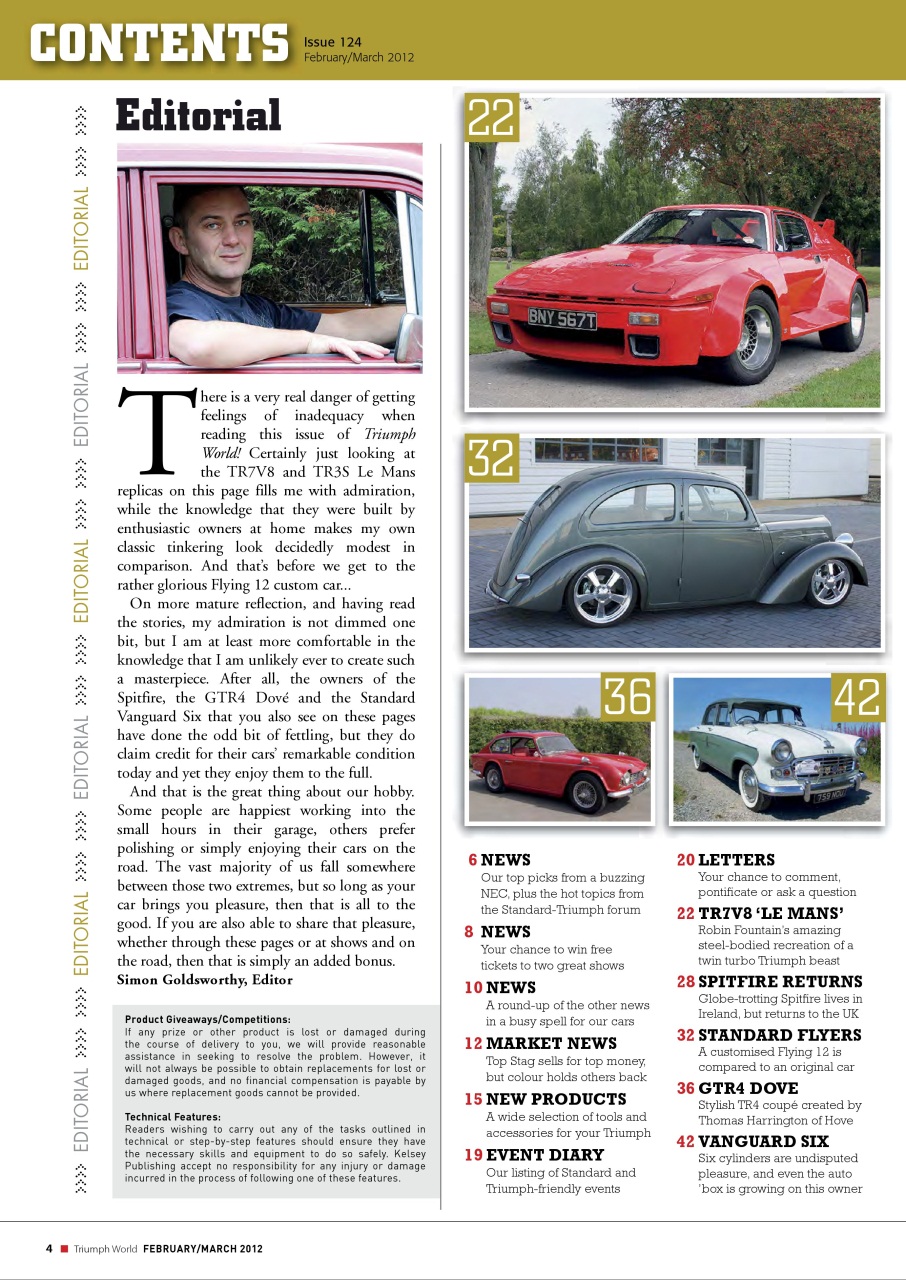 Triumph World Preview Pages