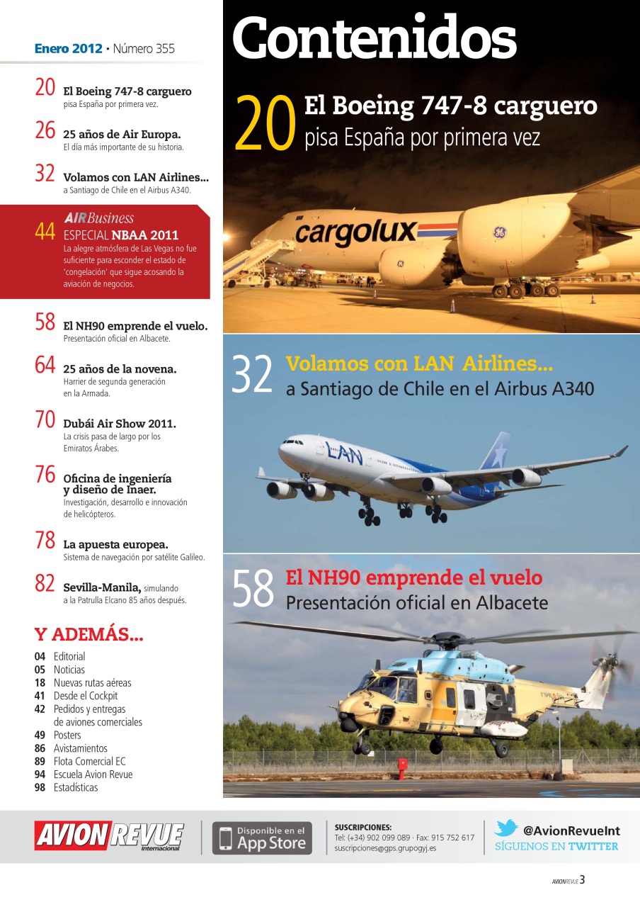 Avion Revue Internacional Preview Pages