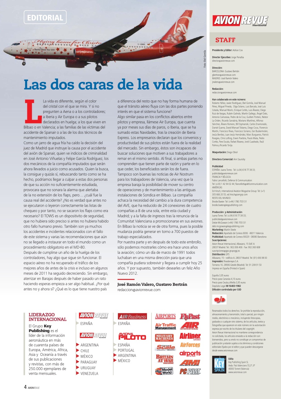 Avion Revue Internacional Preview Pages