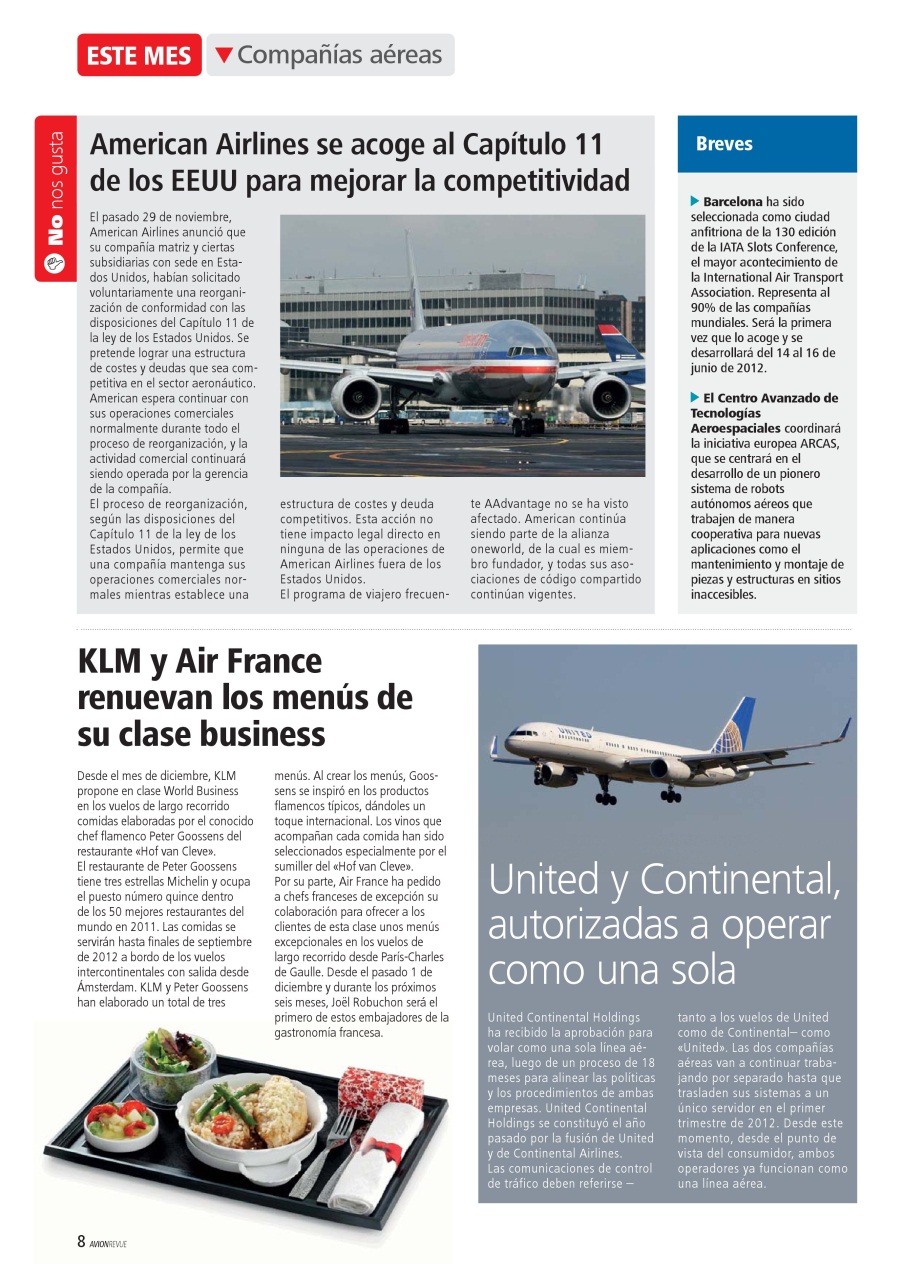 Avion Revue Internacional Preview Pages