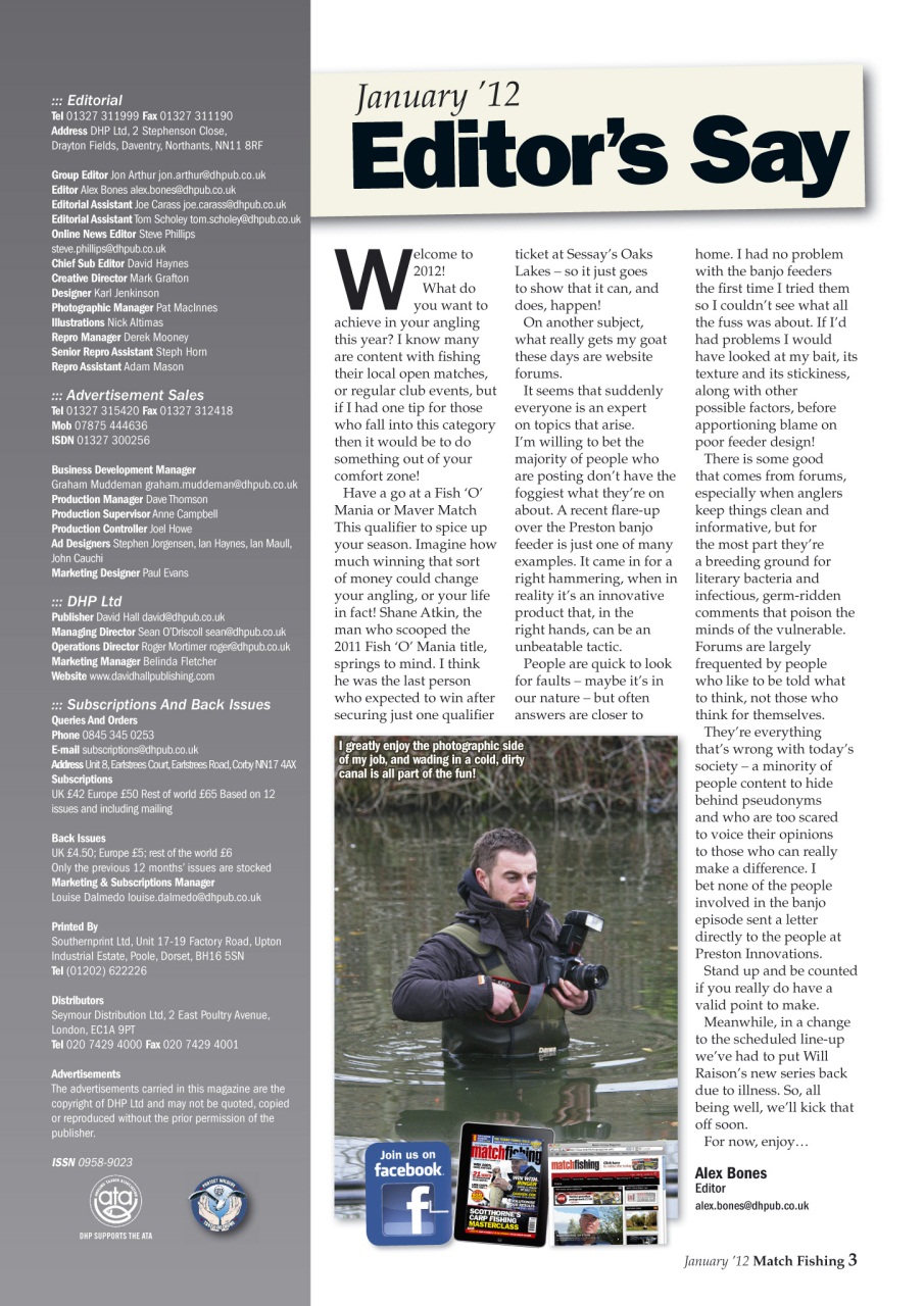 Match Fishing Preview Pages