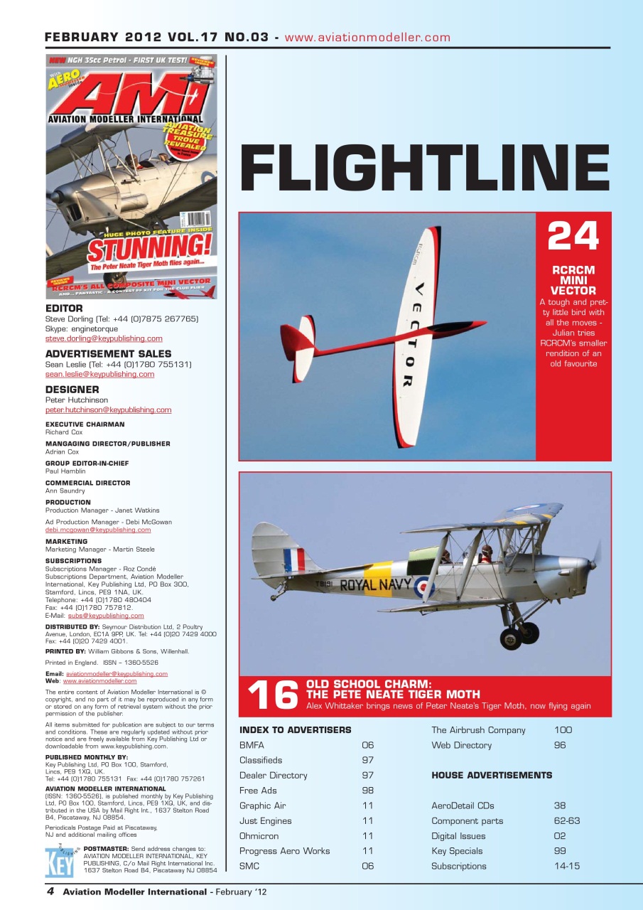 Aviation Modeller International Preview Pages