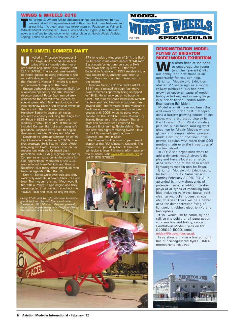 Aviation Modeller International Preview Pages