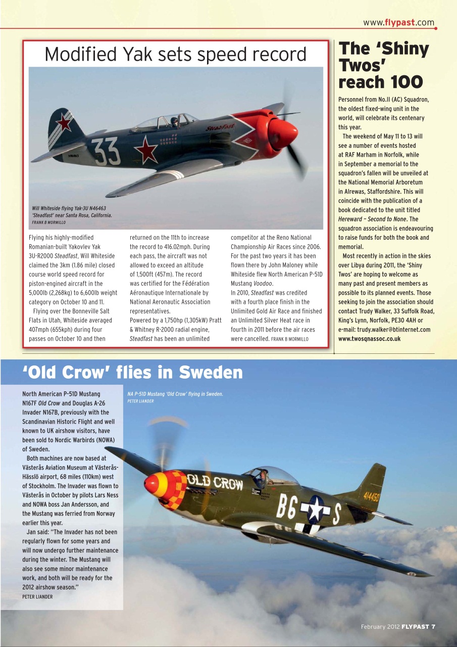 FlyPast Preview Pages