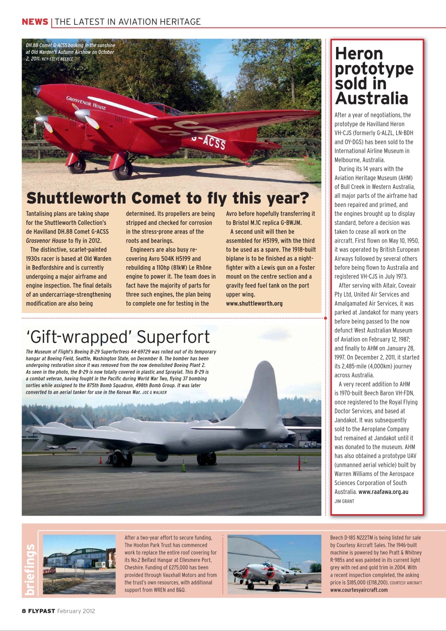FlyPast Preview Pages