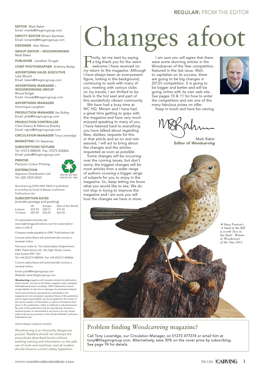 Woodcarving Preview Pages