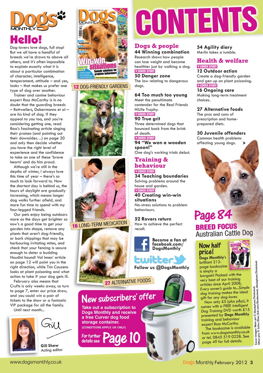 Dogs Monthly Preview Pages