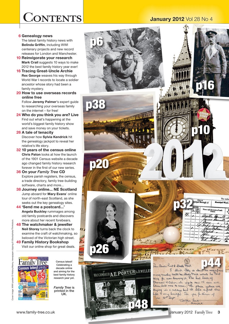 Family Tree Preview Pages