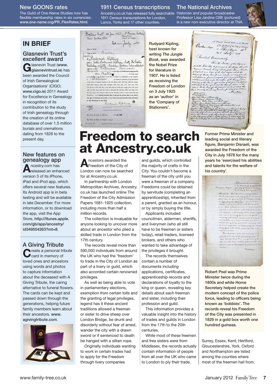 Family Tree Preview Pages