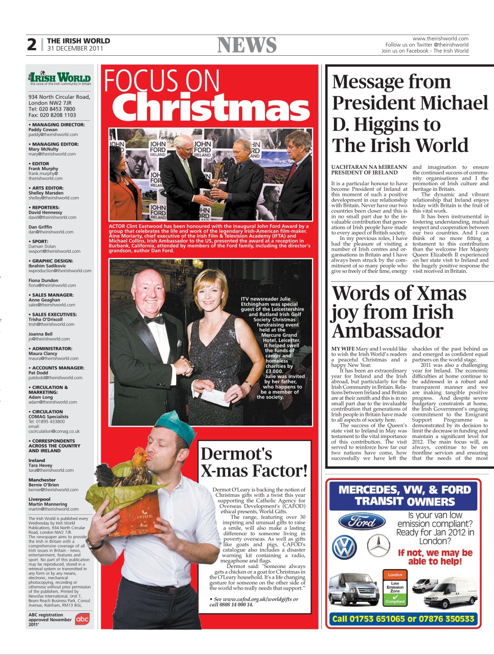 Irish World Preview Pages