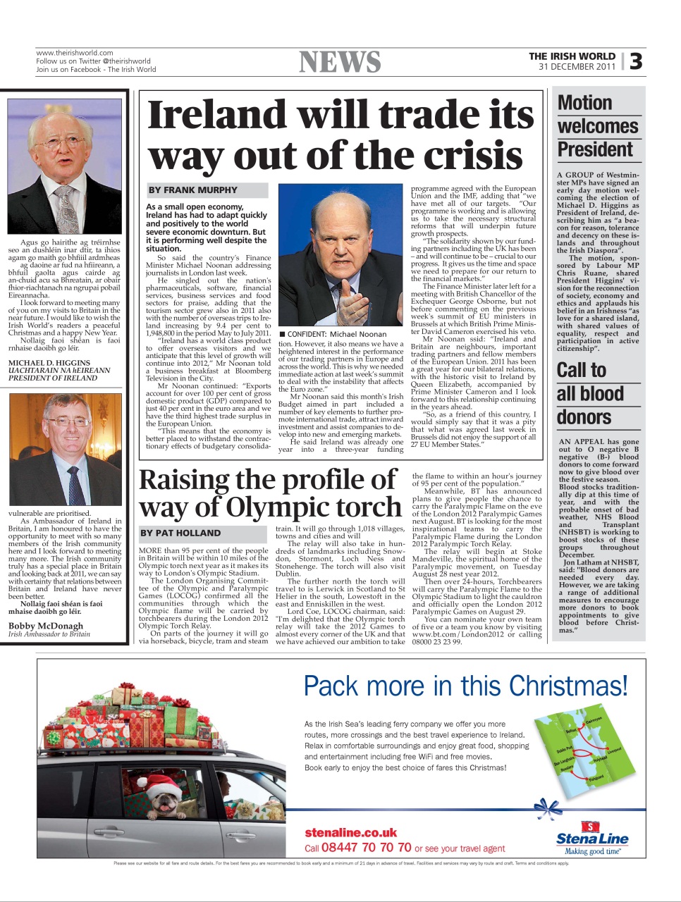 Irish World Preview Pages