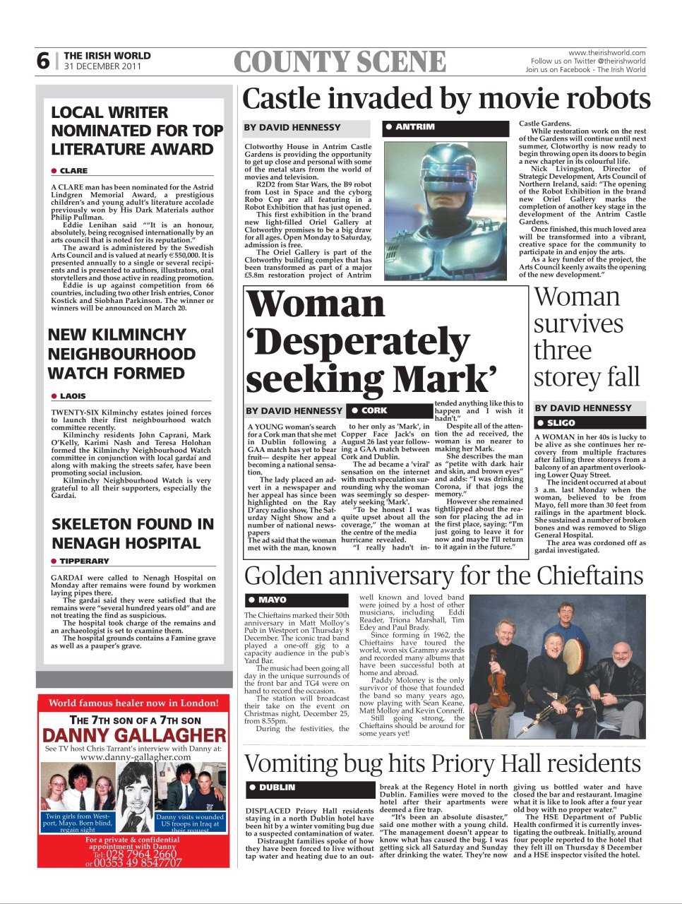 Irish World Preview Pages