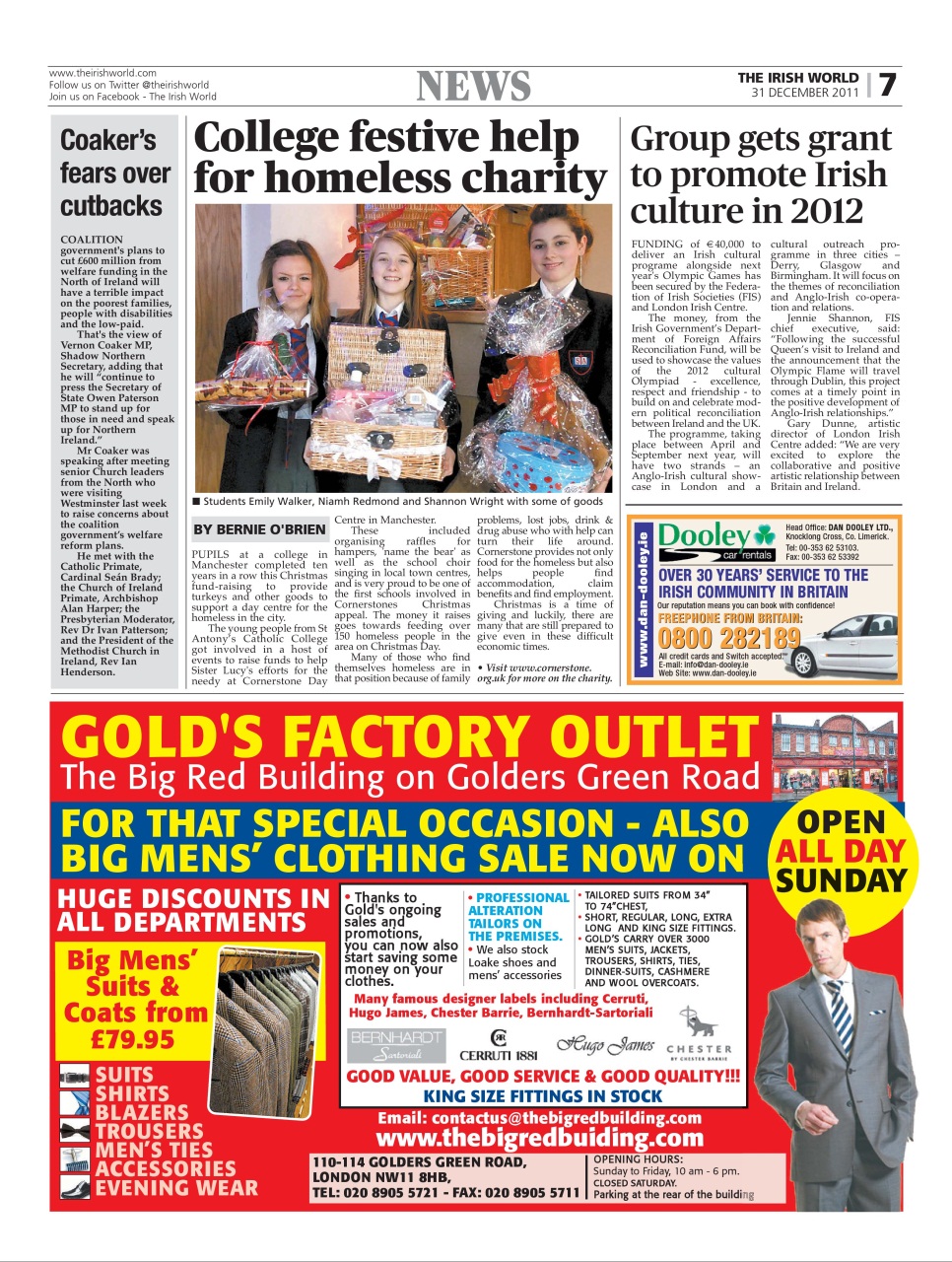 Irish World Preview Pages