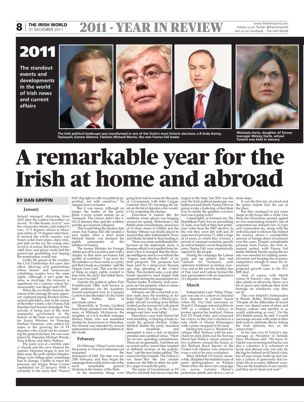 Irish World Preview Pages