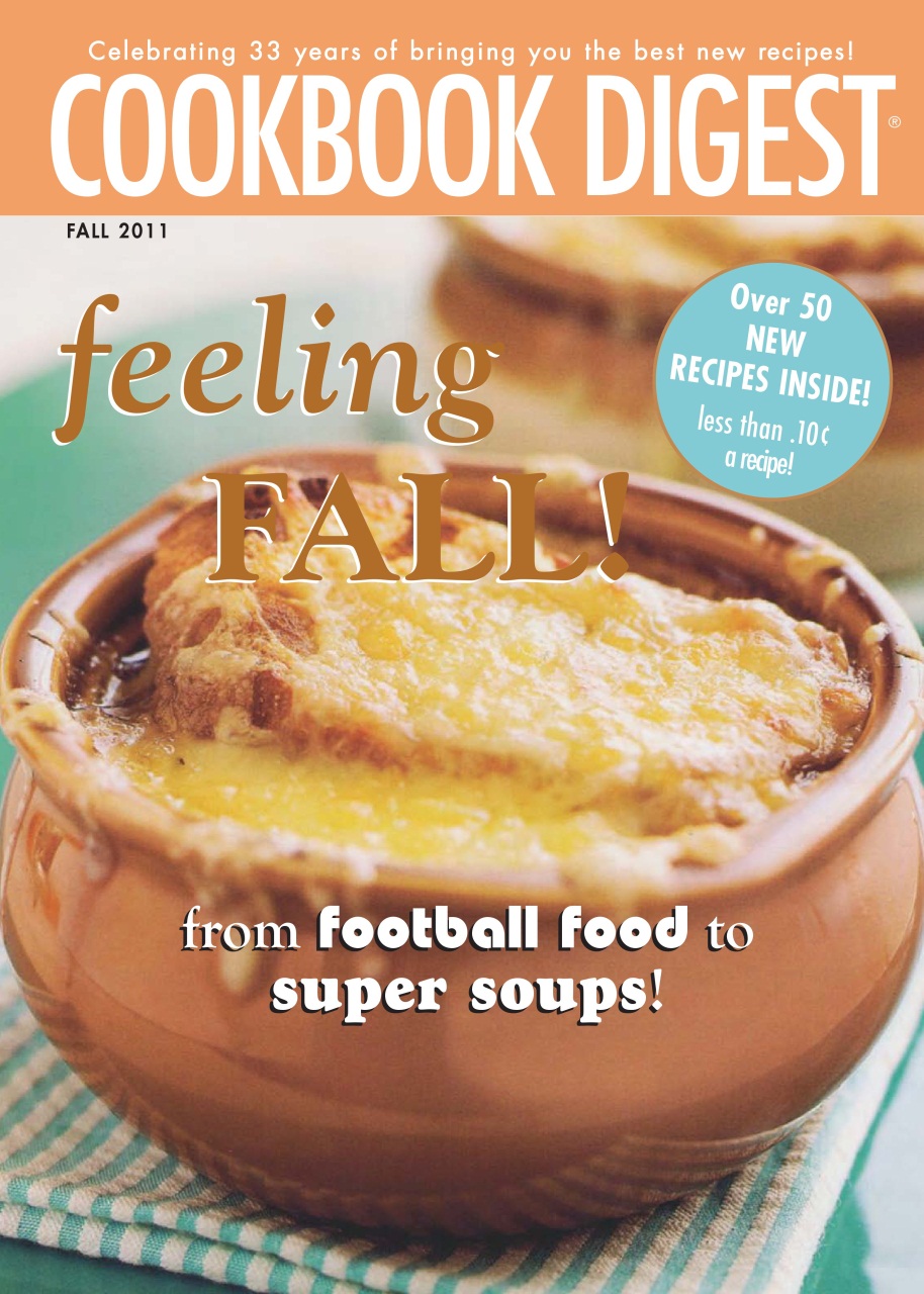Cookbook Digest Preview Pages
