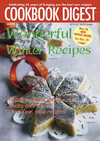 Cookbook Digest issue Winter 2011