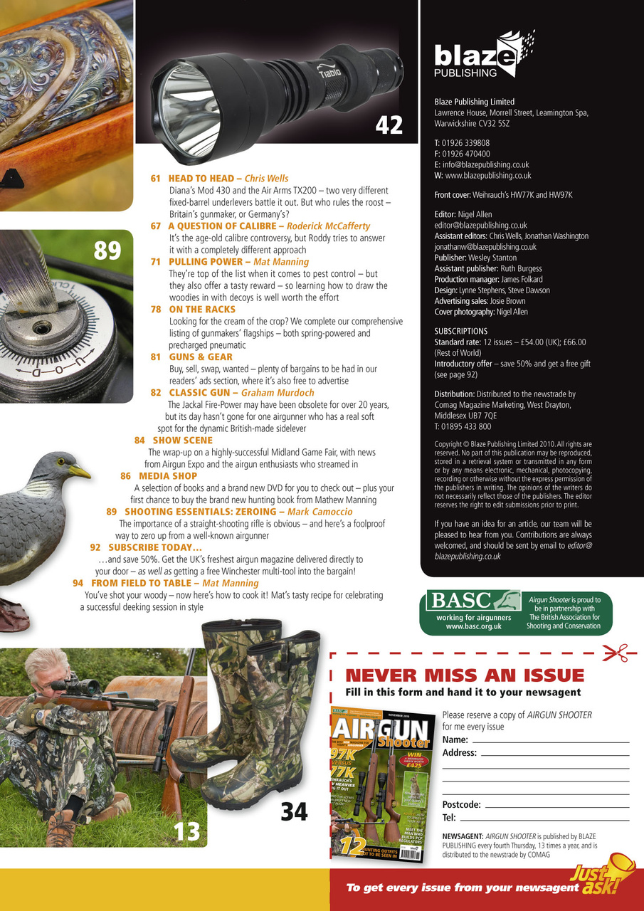 Airgun Shooter Preview Pages