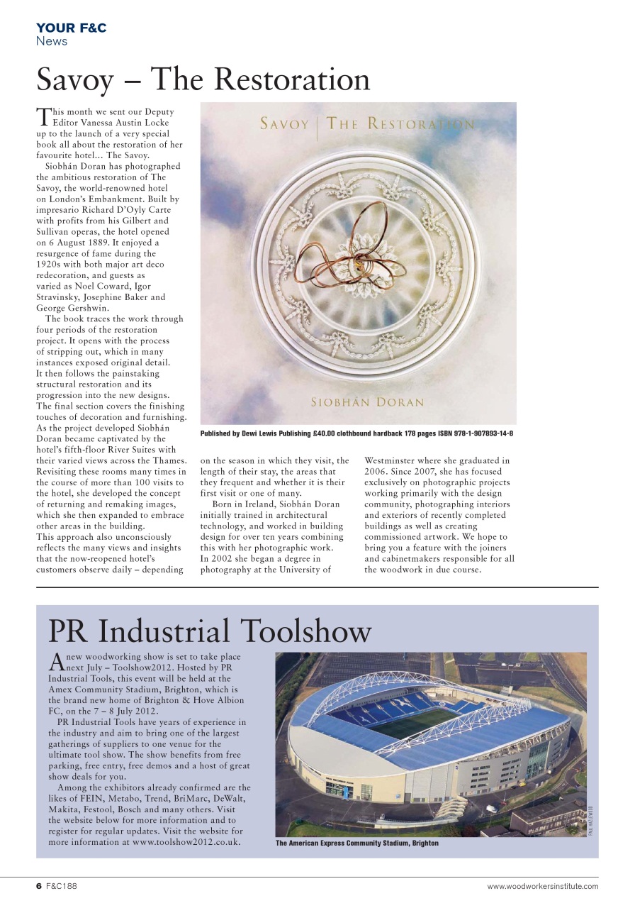 Furniture & Cabinetmaking Preview Pages