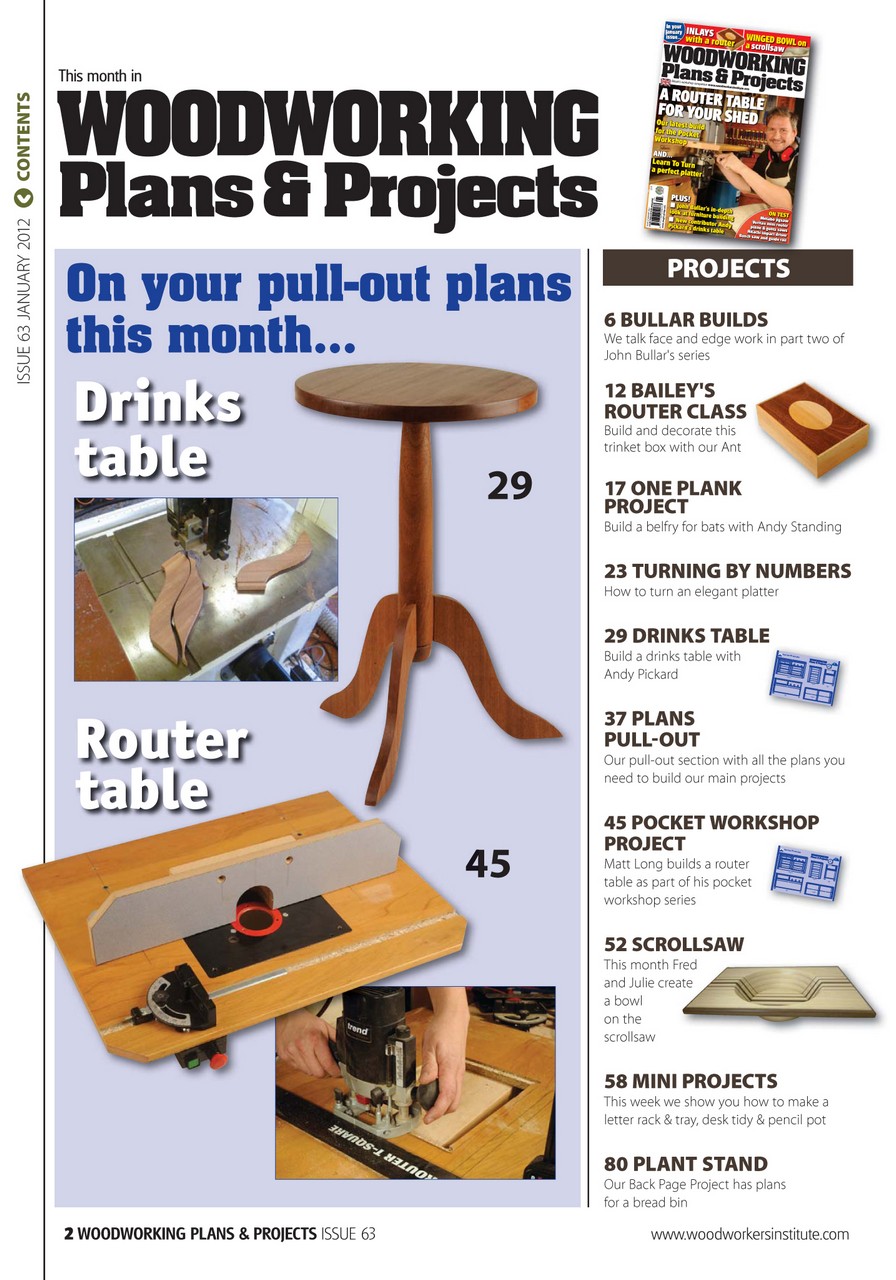 Woodworking Crafts Magazine Preview Pages