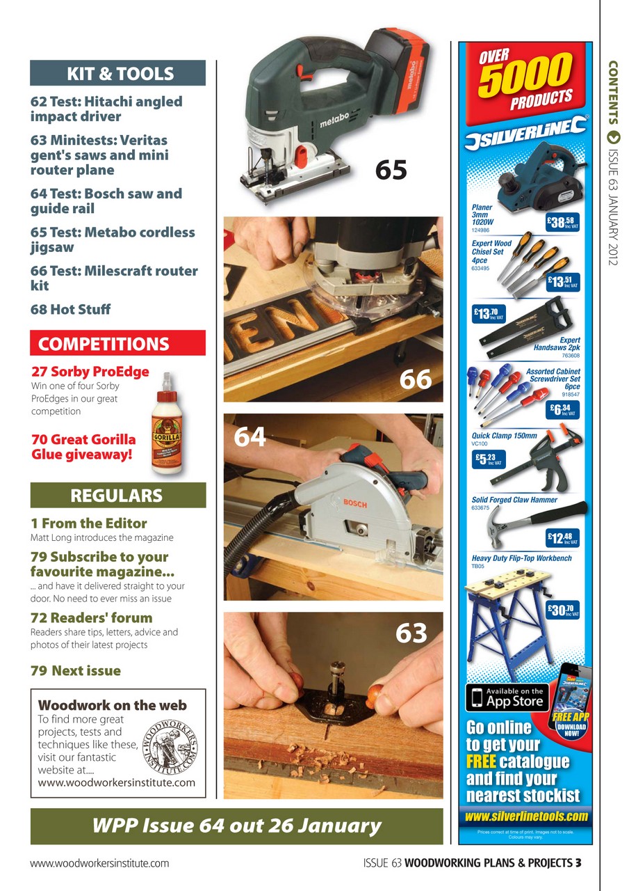 Woodworking Crafts Magazine Preview Pages