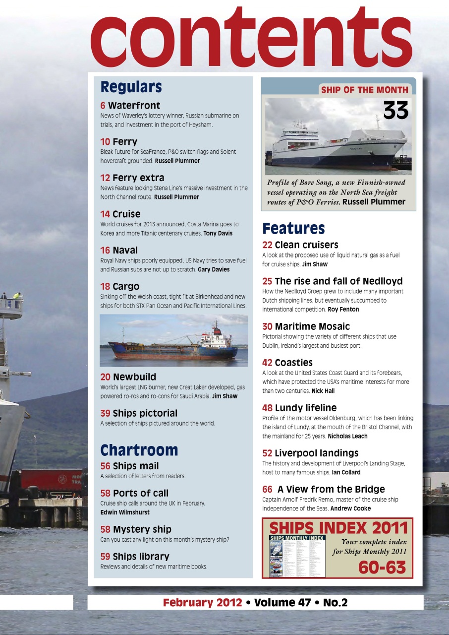 Ships Monthly Preview Pages