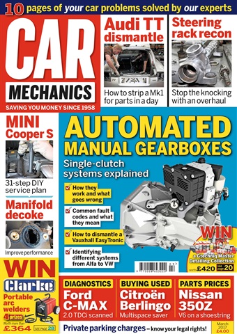 Car Mechanics issue March 2017