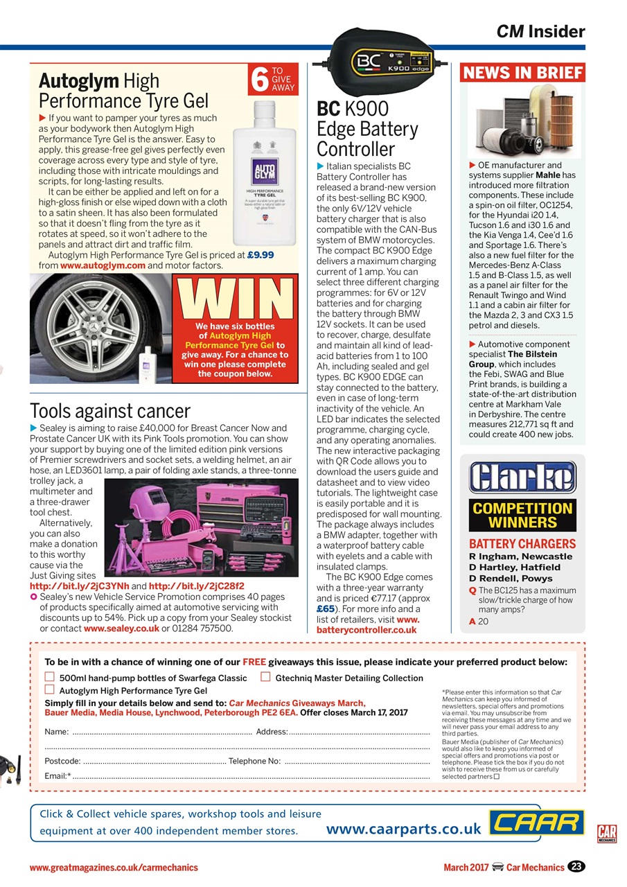 Car Mechanics Preview Pages